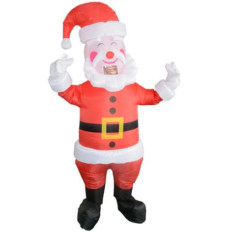 inflatable christmas outfits|blow up father christmas.